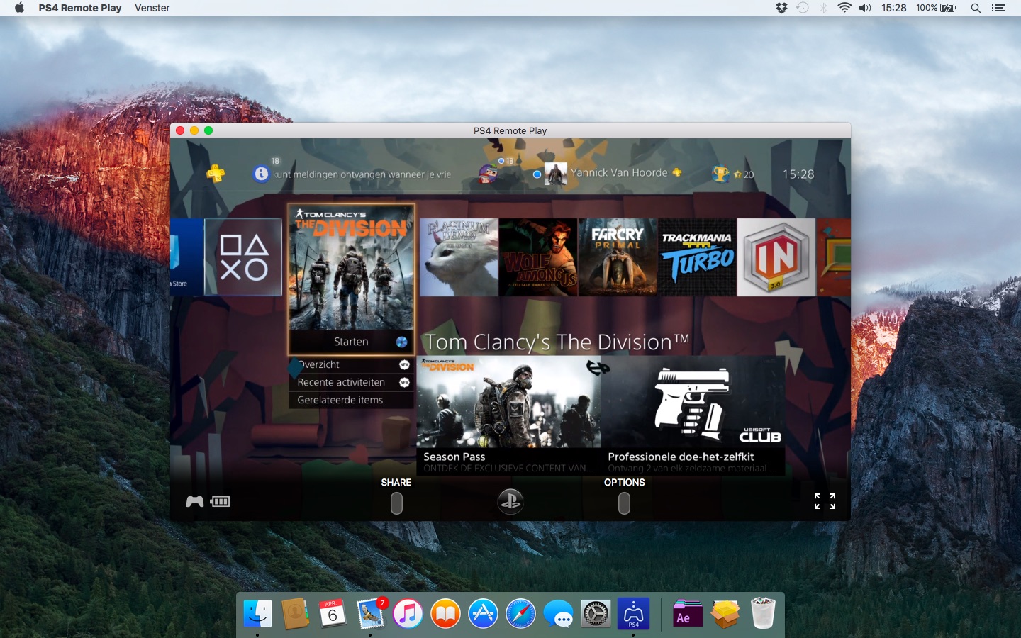PS4 RemotePlay 3