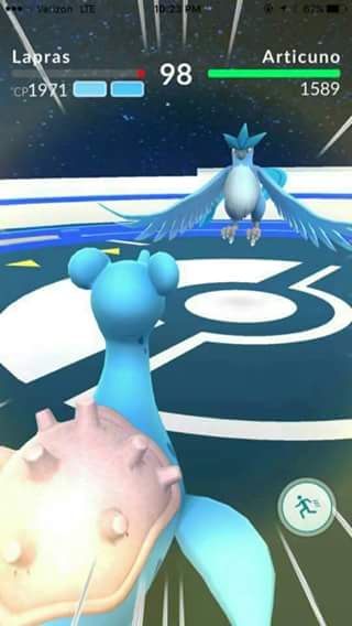 Articuno Battle