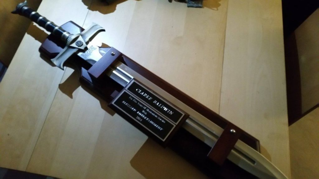 Blizzard sword