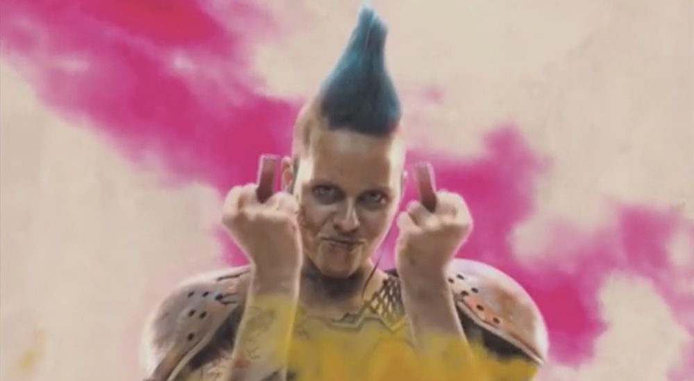 Rage 2 crazy lady punk onthulling