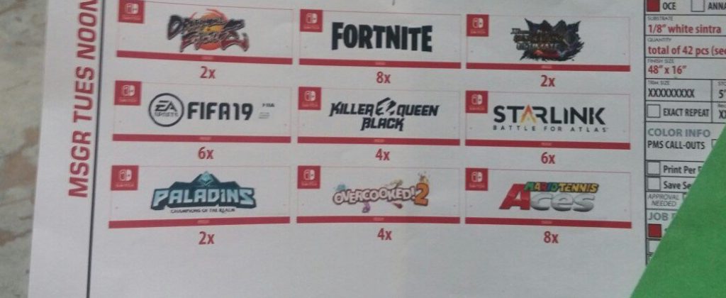 Nintendo Switch E3