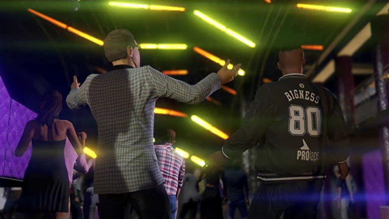 GTA Online After Hours club party
