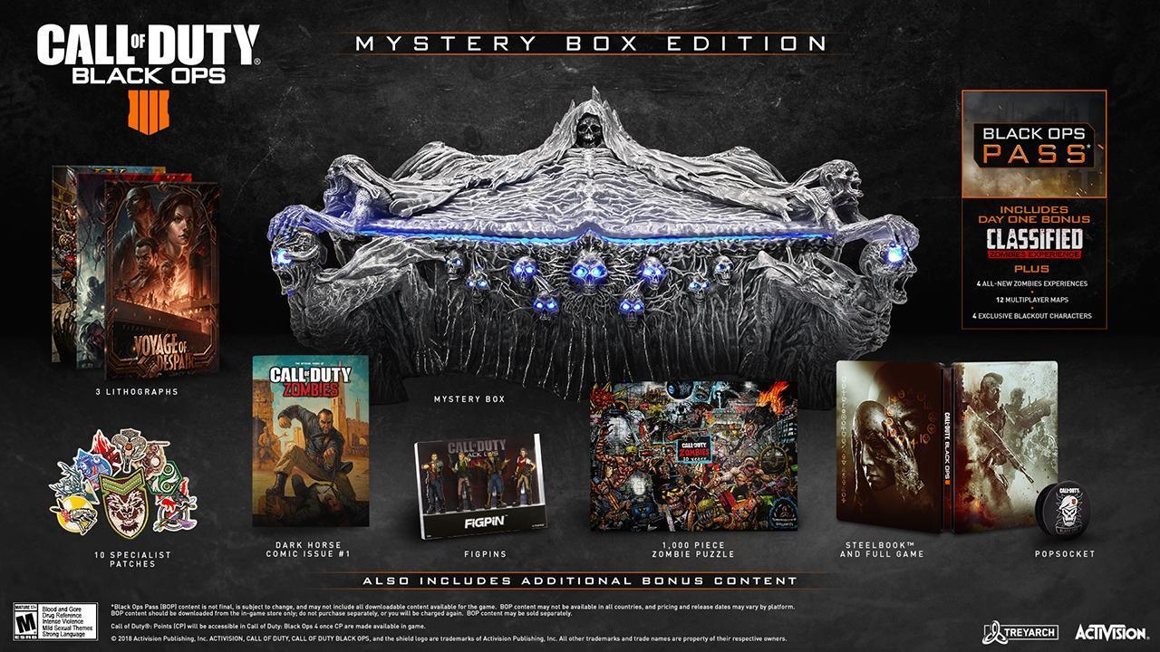 black Ops 4 mystery box content