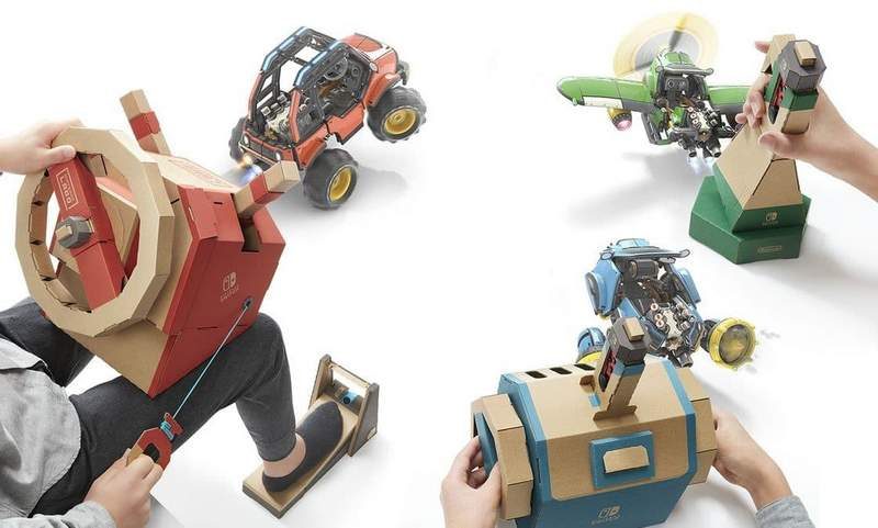 nintendo labo alle voertuigen kit