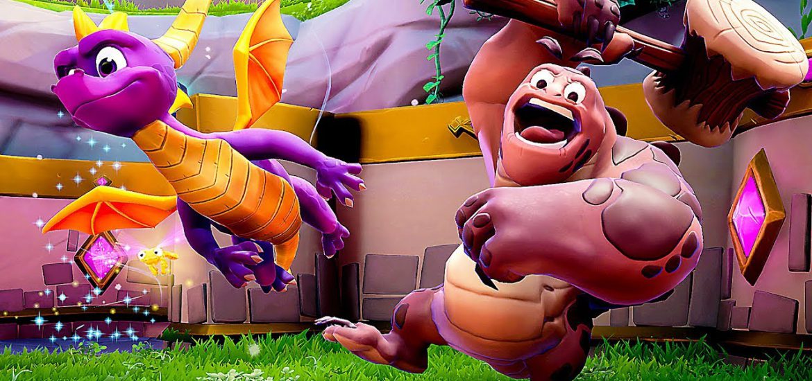 Spyro reignited draak vliegen baas