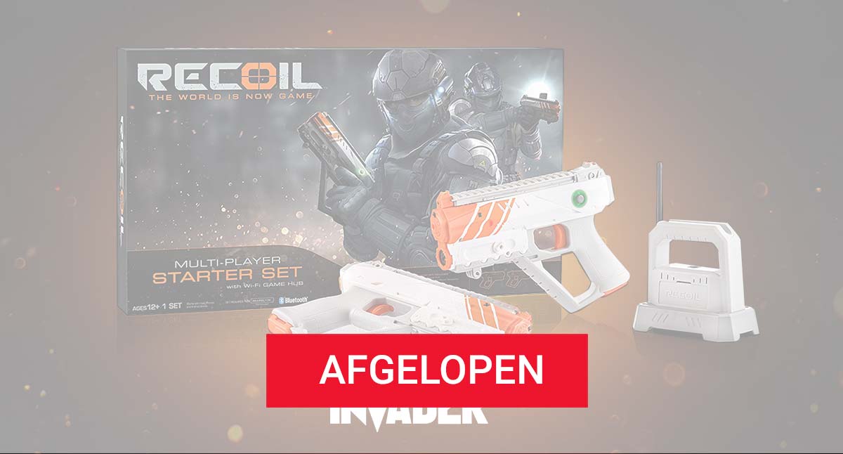 Win Recoil Laser Guns van Goliath
