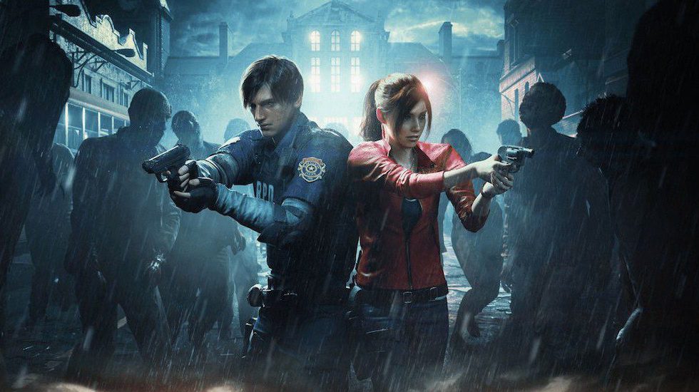 Residen Evil 2 remake Leon