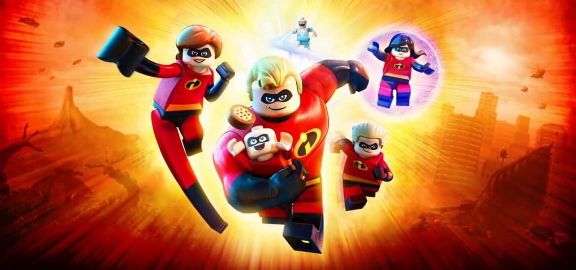 LEGO The Incredibles cover keyart family