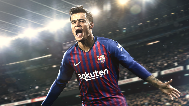 PES 2019 review key art