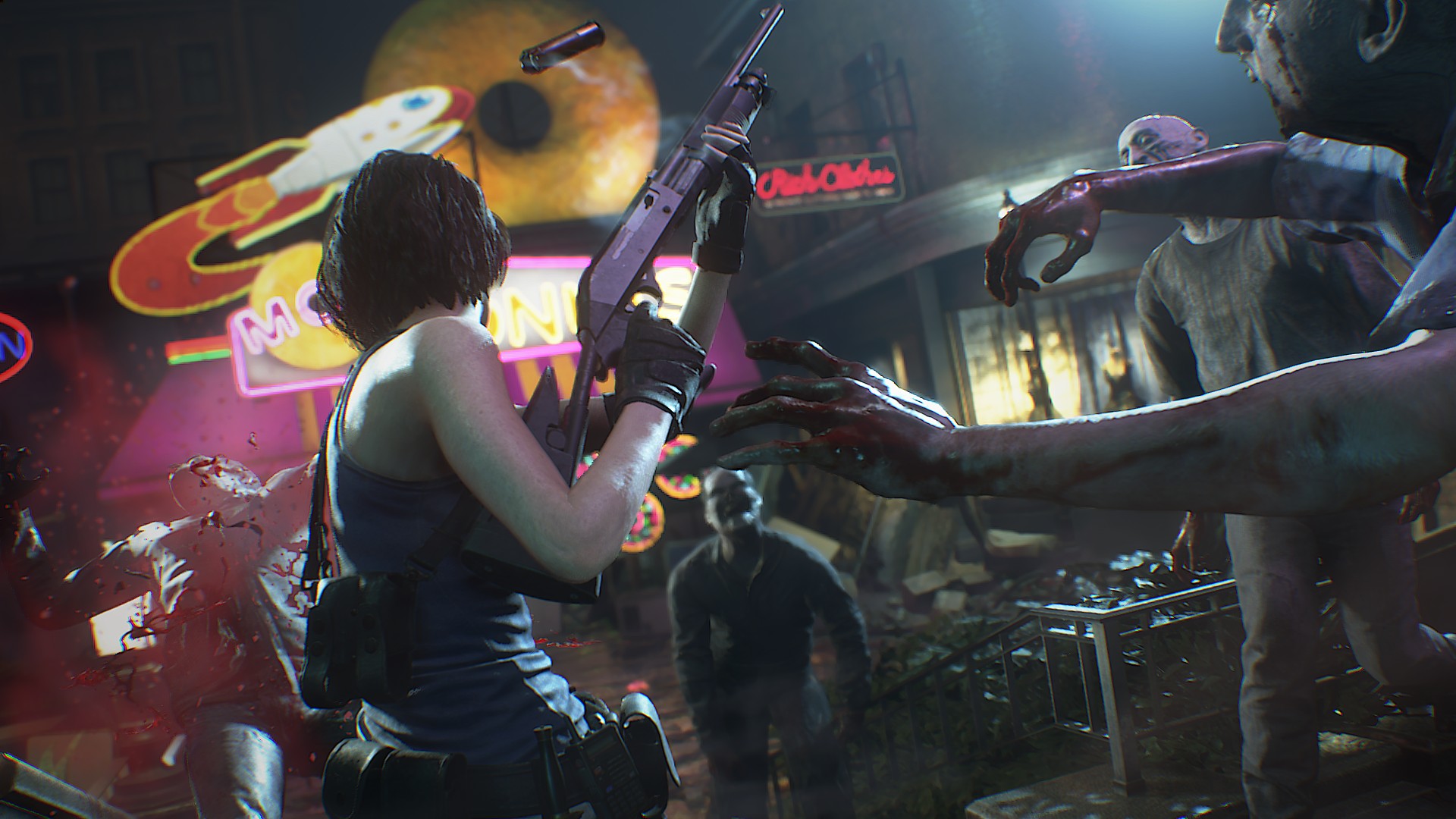 RE3 Jill vs Zombies