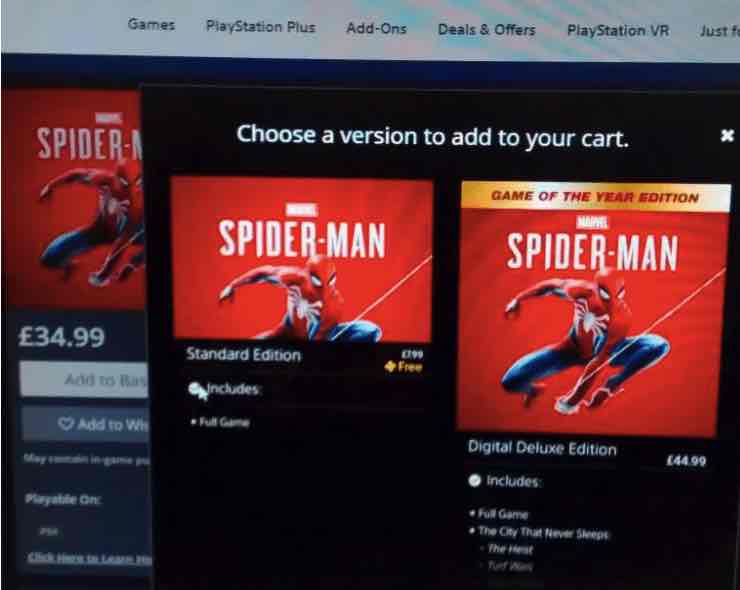 PS Plus june Spider Man