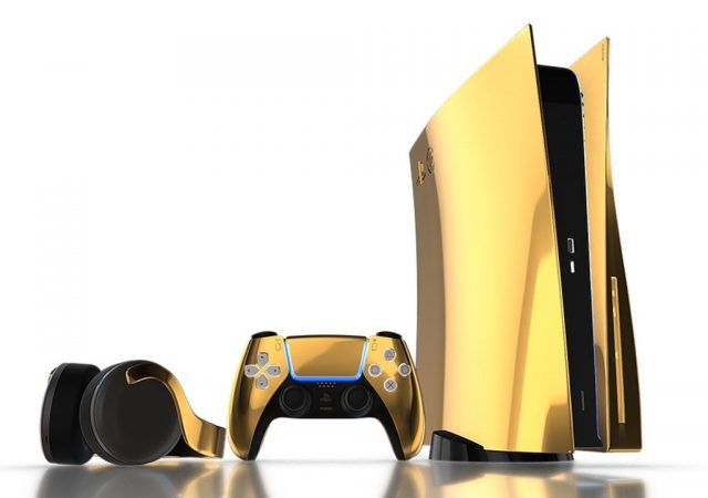 gold PS5