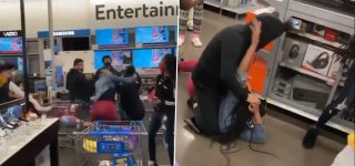 PS5 walmart fight