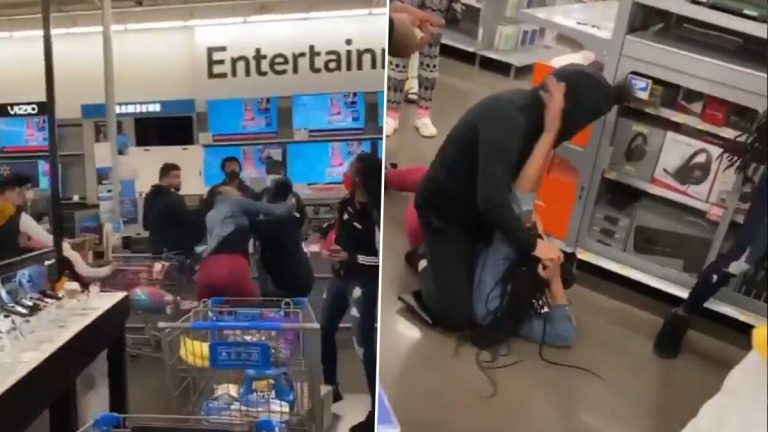 PS5 walmart fight