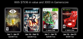Xbox Live Gold Januari 2021