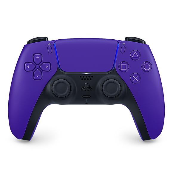 dualsense ps5 controller galactic purple accessory front