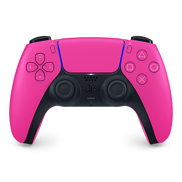 dualsense ps5 controller nova pink accessory front