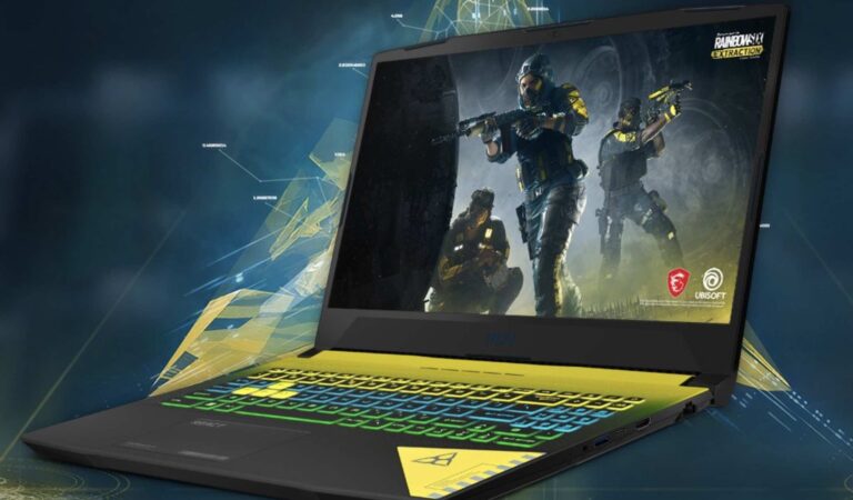 gaming laptop rainbow six