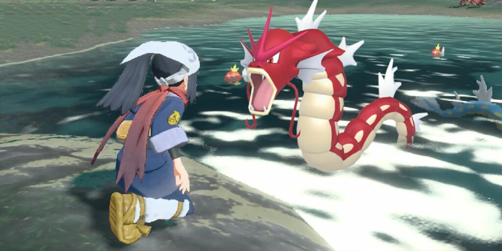 Pokemon Legends Arceus shiny Gyrados