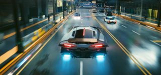 Cyberpunk 2077 flying car mod