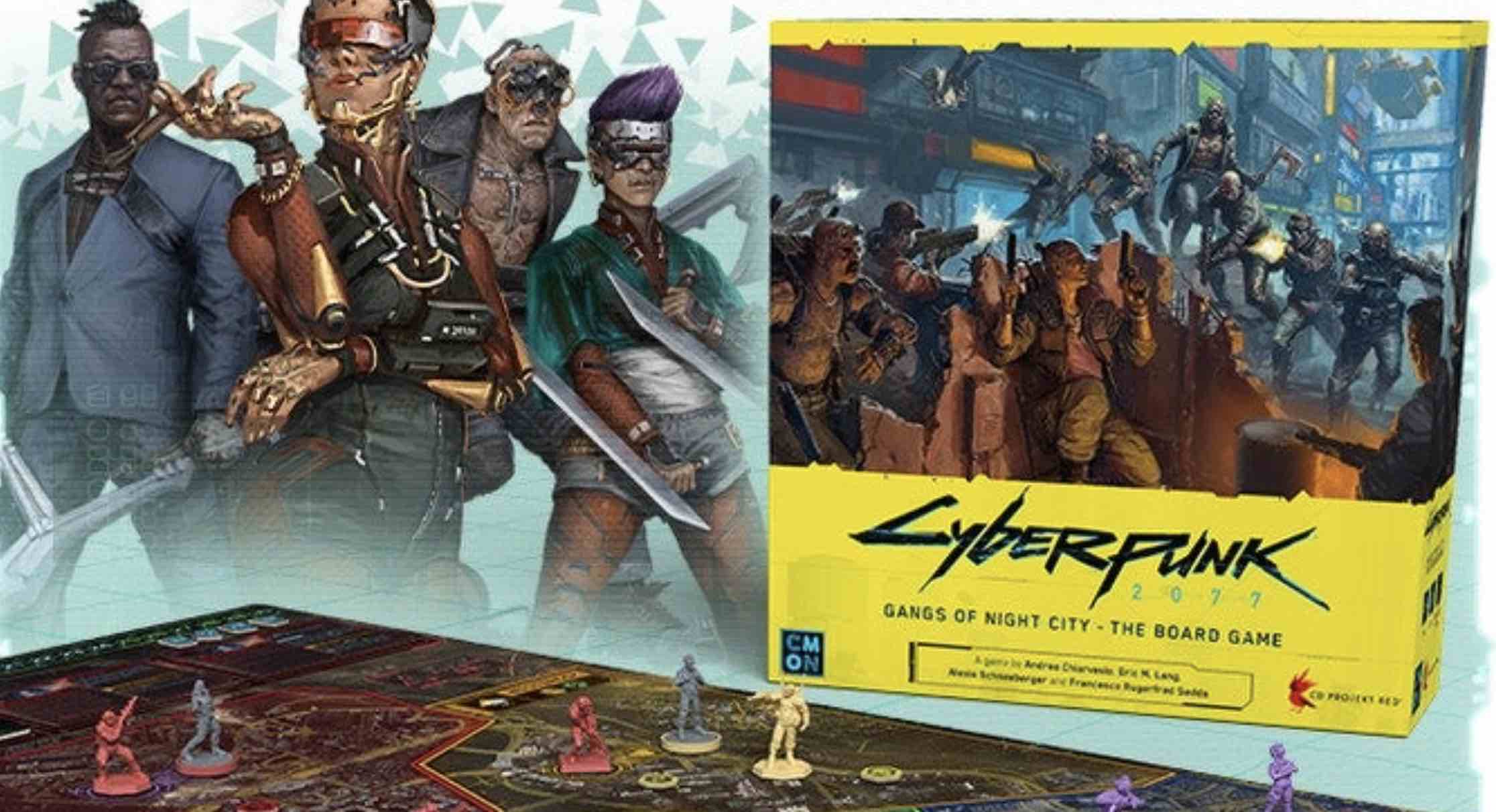 cyberpunk 2077 boardgame