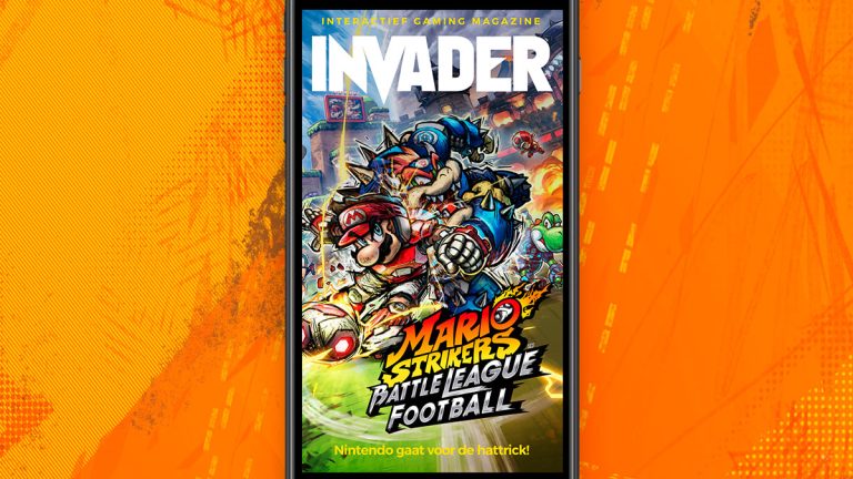 Mario Strikers invader cover