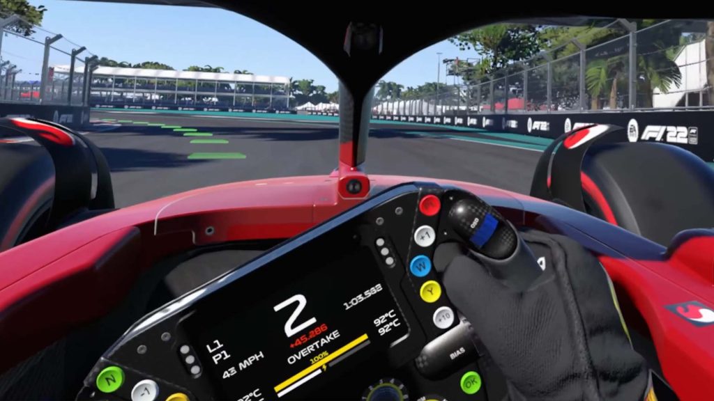 F1 22 review VR