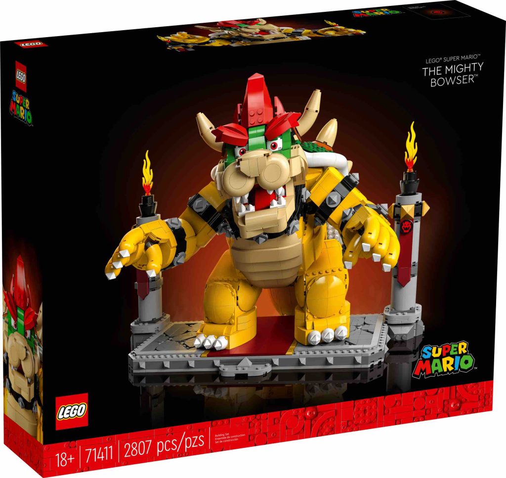 Lego bowser set