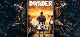 Skull and bones cover Invader Magazine