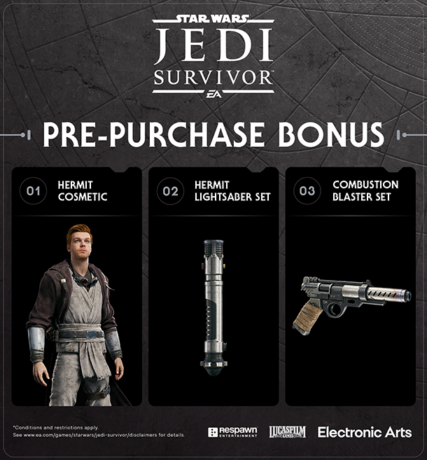 Pre order stuff