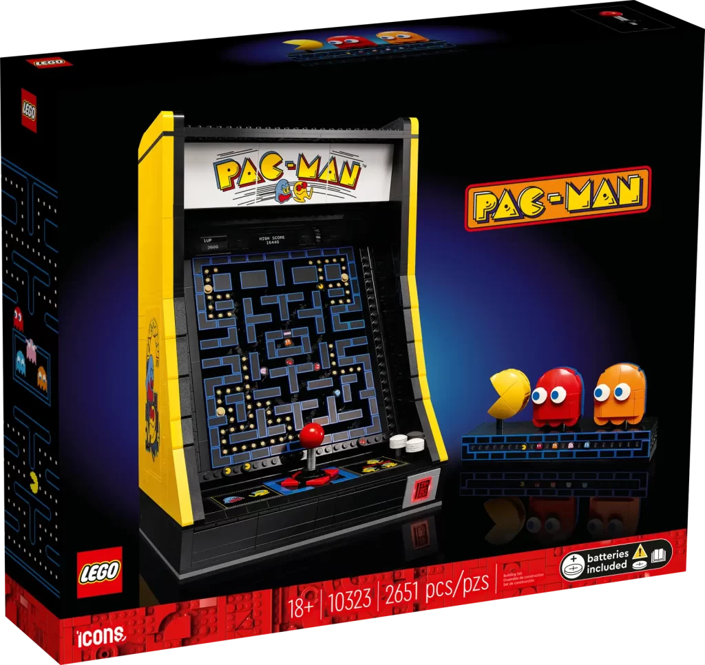 LEGO pac man set doos