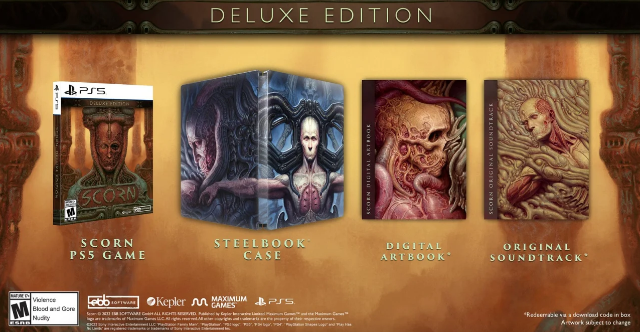 Scorn fysieke editie