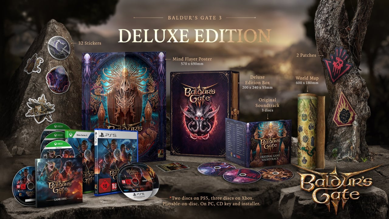 Baldurs Gate 3 physical edition