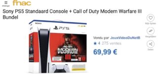 invader.be fnac PS5 fout
