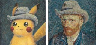 Pikachu van gogh museum