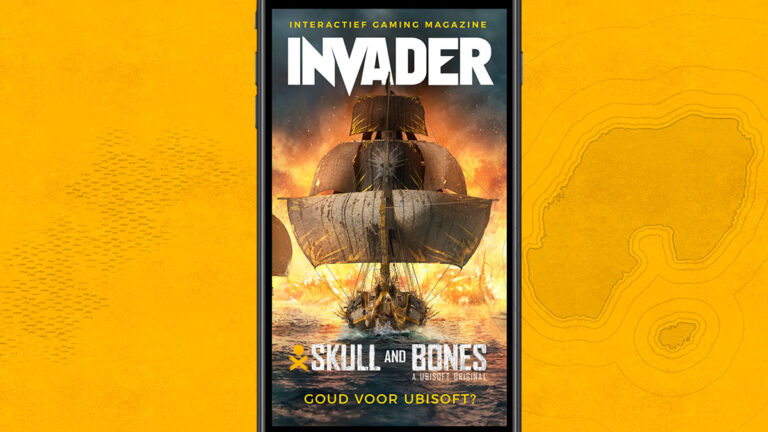 invader magazine Skull and bones cover