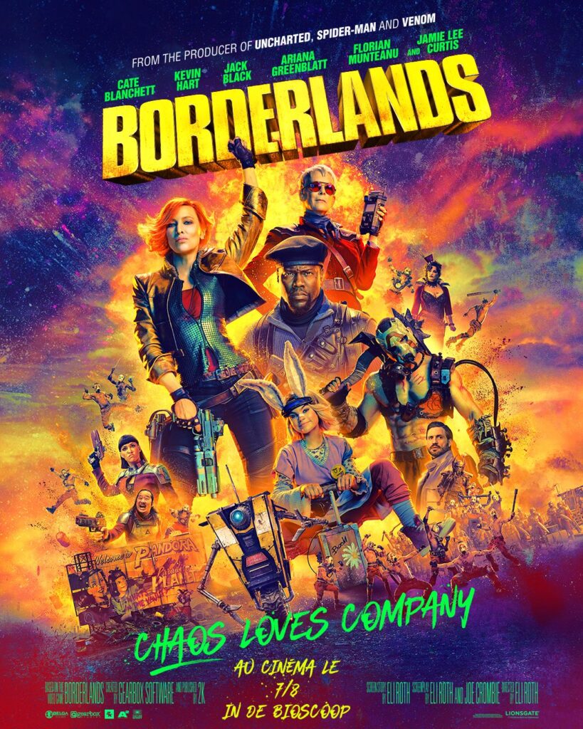 borderlands movie poster