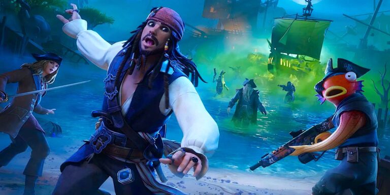 fortnite pirates of the caribbean