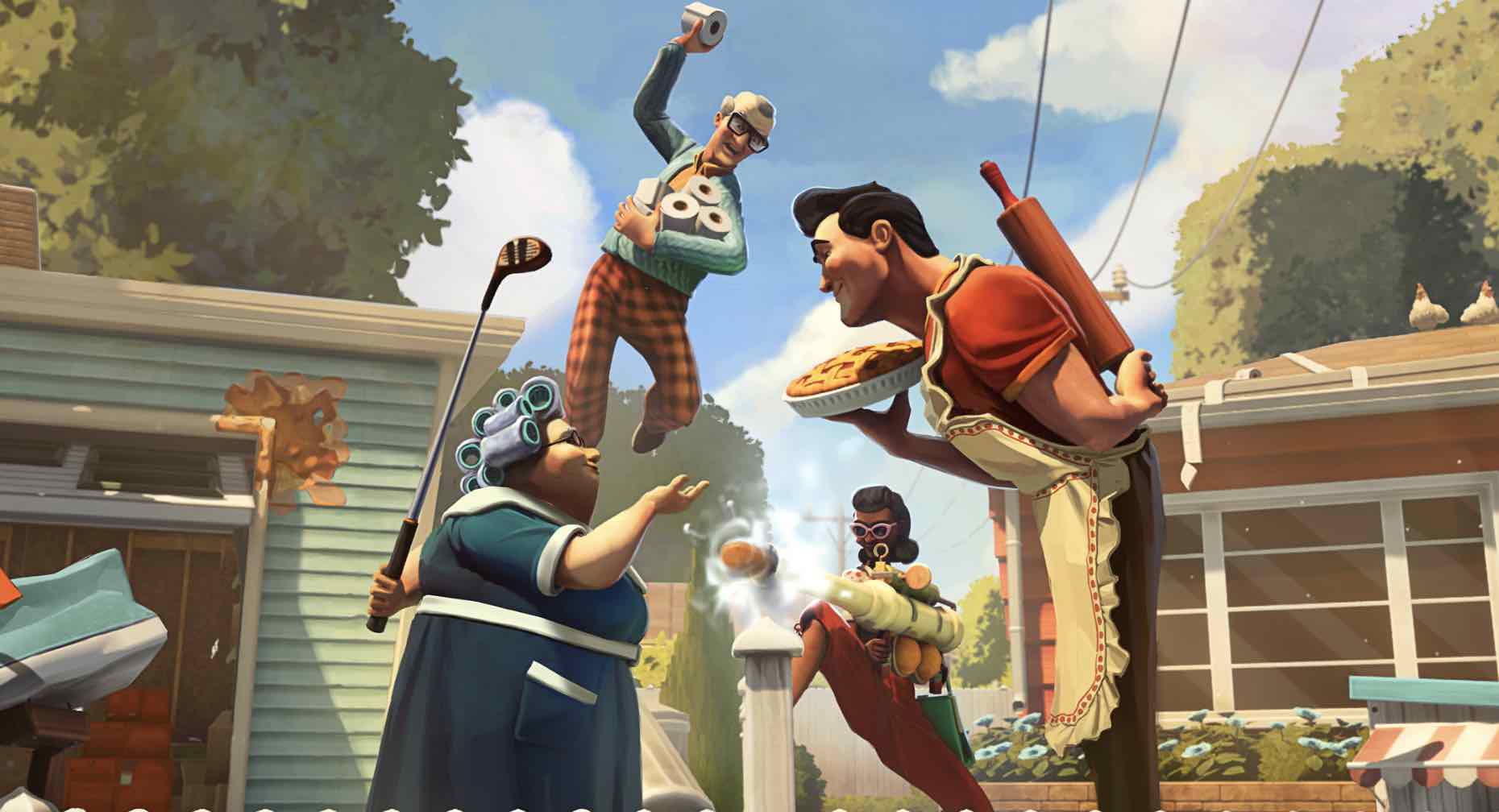 In Neighbors: Suburban Warfare moet je vervelende buren mores leren
