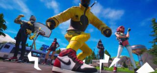 fortnite kicks iar jordan nike