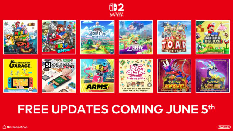Switch 2 updates