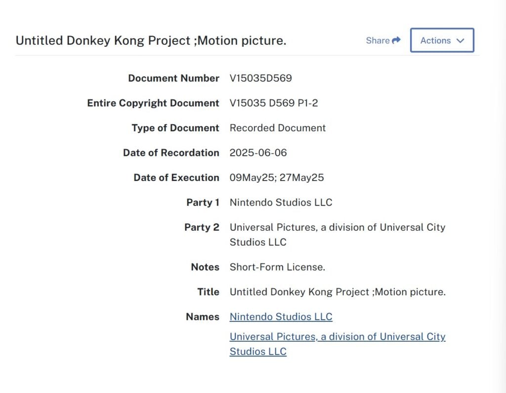 Donkey Kong film
