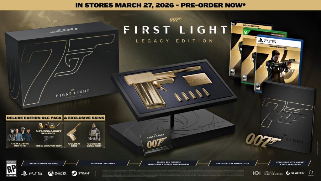 007 first light collectors edition legacy