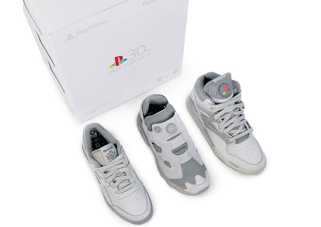 sony playstation reebok 30 collector's box 2
