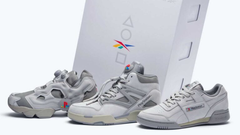 sony playstation reebok 30 collector's box