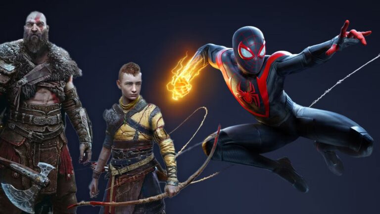 god of war spider man blockbuster