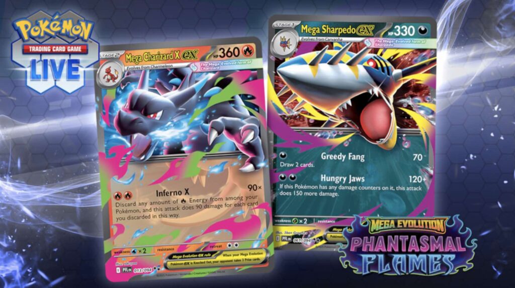 pokemon TCG phantasmal live charizard