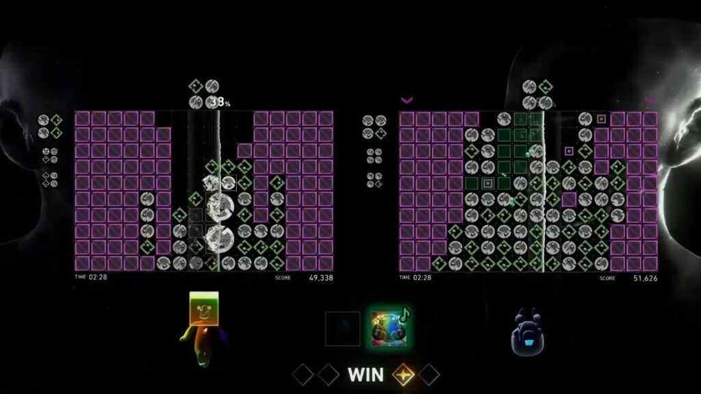 lumines arise burst mode online