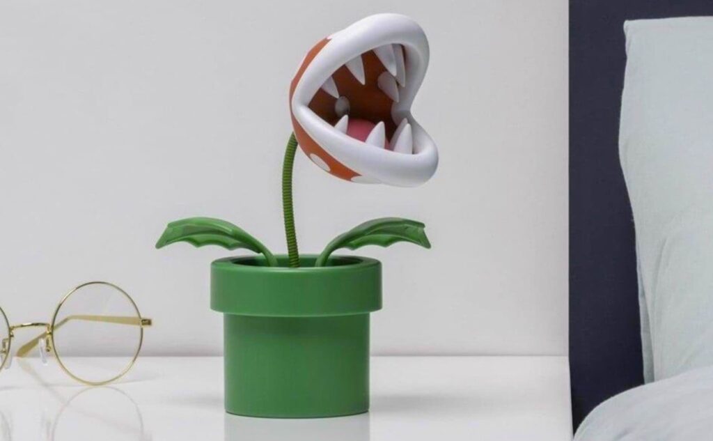 super mario piranha plant paladone