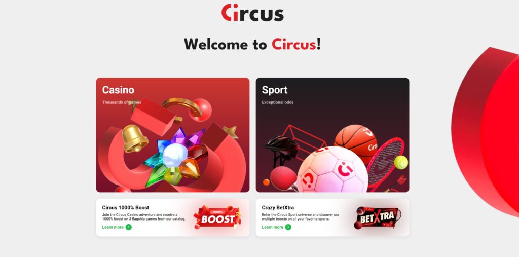 Circus Casino - Beste goksites Nederland startpagina